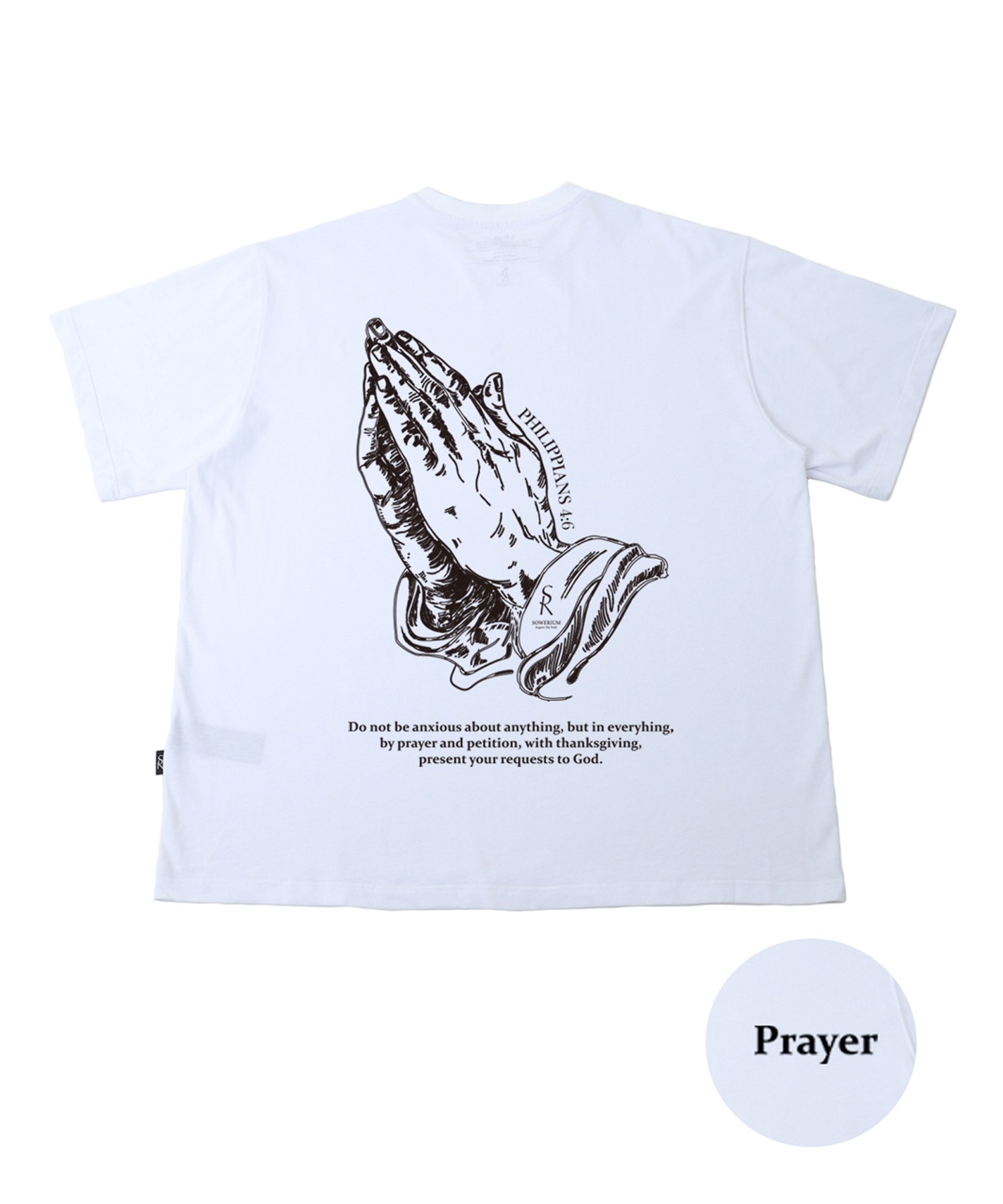Prayer T-shirt white