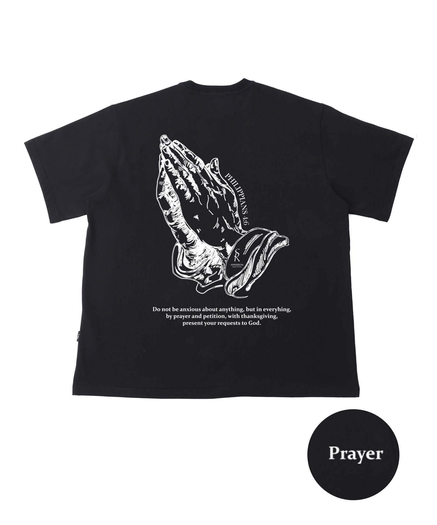 Prayer T-shirt Black