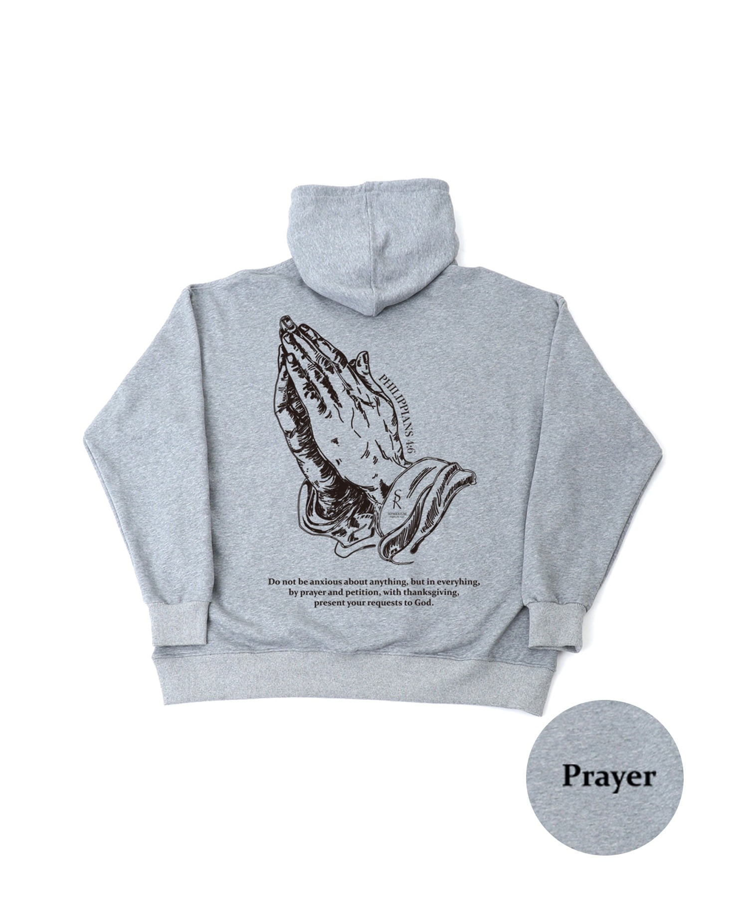 Prayer Hoody Gray